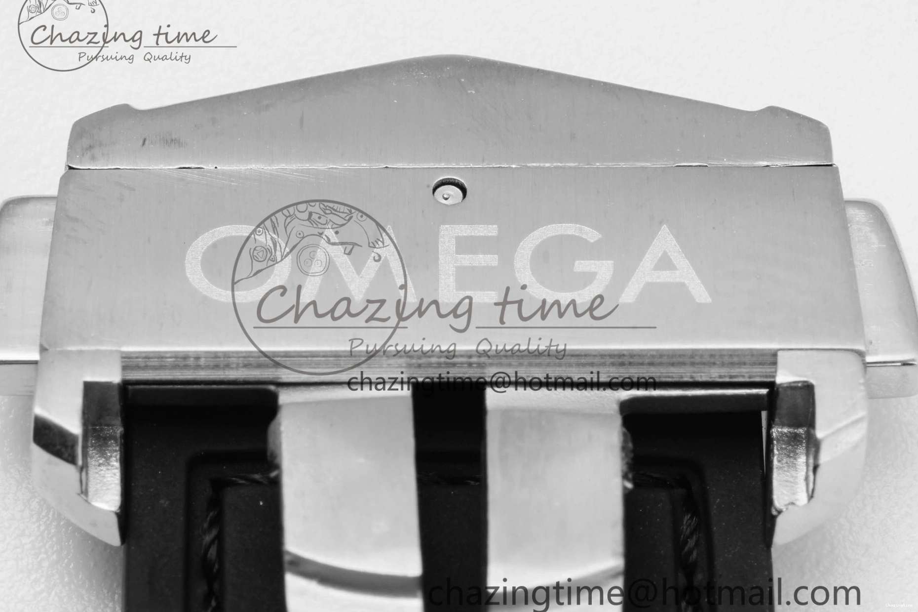 0403 GoAnywhere Constellation Black Ceramic SS 8F 1:1 Best Edition White Textured Dial on Black Gummy Strap A 7803